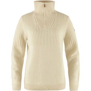 Fjallraven Women's Cream Turtleneck Sweater